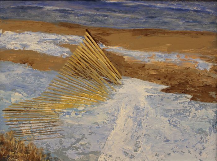 SalernoNickFallenFenceacrylic