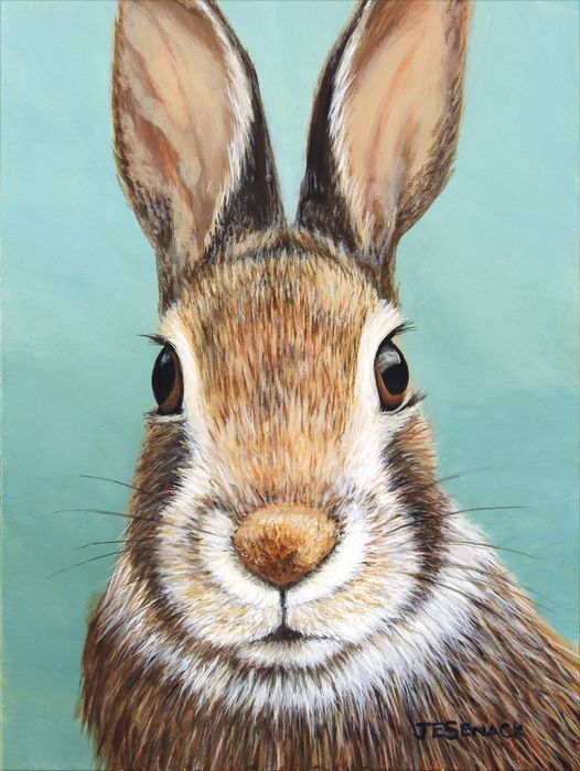 SenackJ.ElaineCottontailRabbitacrylic