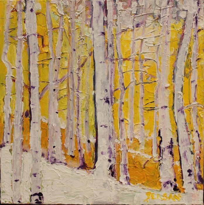 SerbanBlancheLuminousWinteracrylic