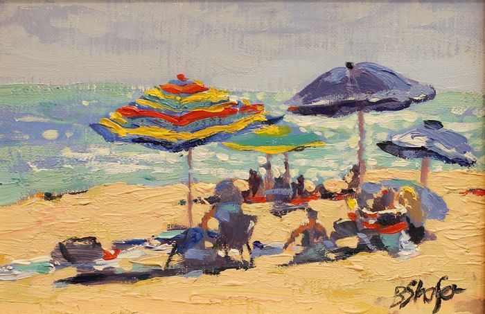 ShaferBetsyBroughtonBeachDayMisquamicutacryliconlinen