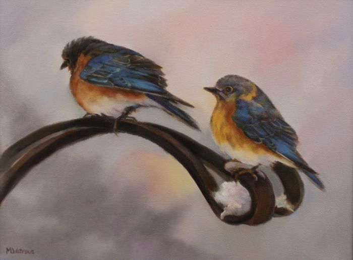 WatrousMelanieBluebirdsoil