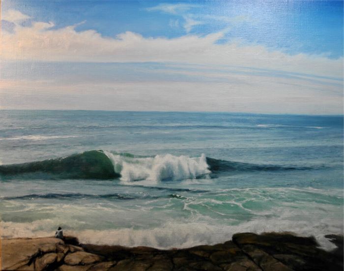 John Canale, "Morning Surf", oil, 16x20, $1,100