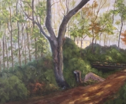 Marilyn Dunphy, "Path To the Flo Gris", oil, 16x20, $395