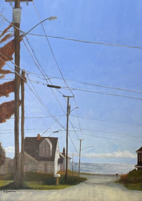 Debbi Goodman, "September Solitude", oil, 24x36, $1,200