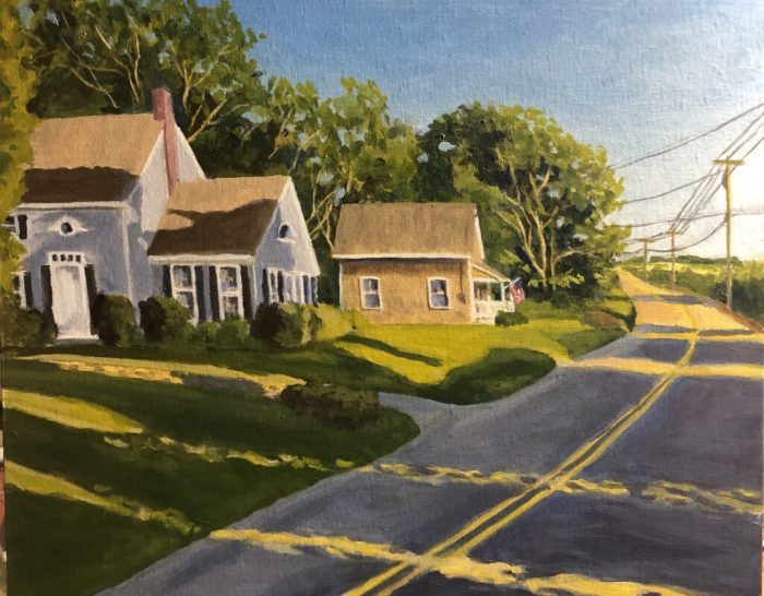 Neil Ruenzel, "Afternoon Sun", oil, 16x20, $475