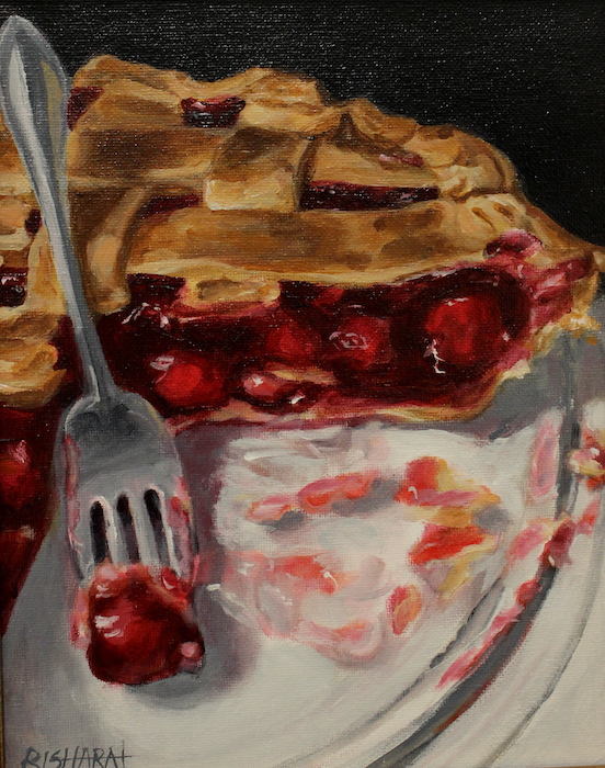 Dawn Bisharat, "All Mine", acrylic, 8x10, $495