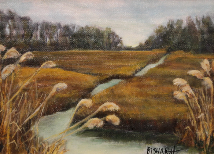 Dawn Bisharat, "Hammonasset Harmony", acrylic, 6x8, $350