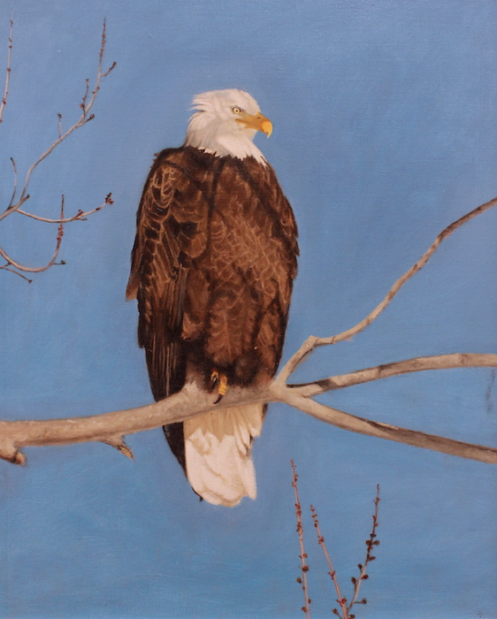 John V. Canale, "Sentinel", oil, 16x20, $1,000