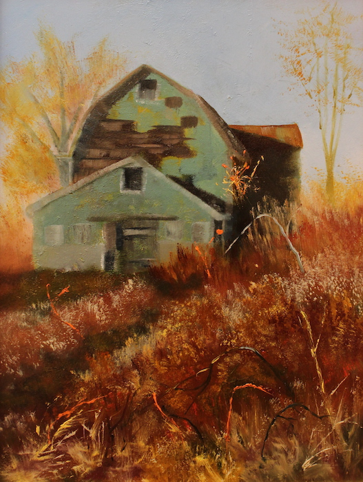 Carol Frieswick, "Early Winter", oil, 16x12, $450
