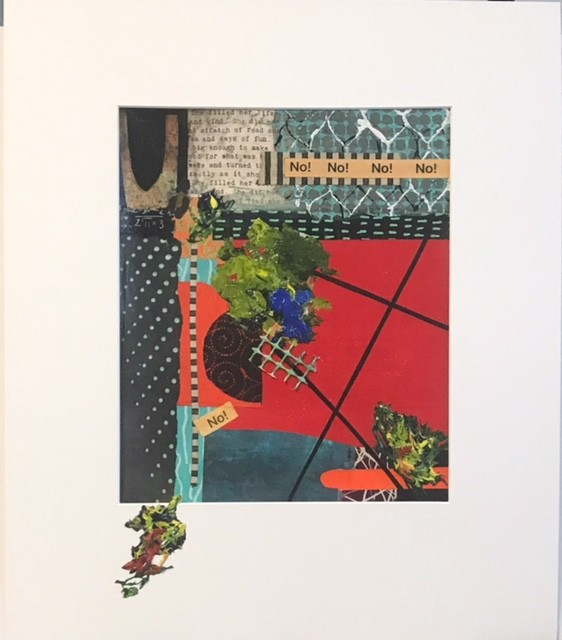 Sandra Karakoosh, "Temper Tantrum", mixed, 18x19, $625