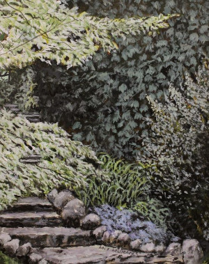 Lois Lawrence, "Up and Away", acrylic, 8x10, $365