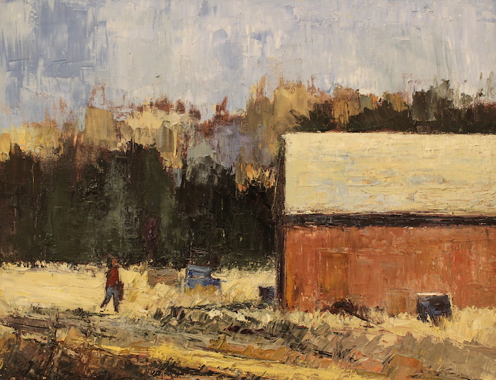 Lisa Miceli, "Stone Acres Farm", oil, 11x14, $600