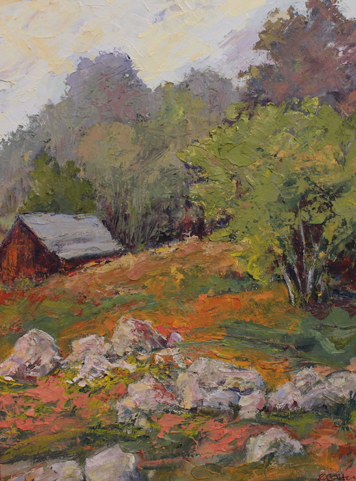 Charles I. Shaw, "Once Was", oil, 14x18, $450