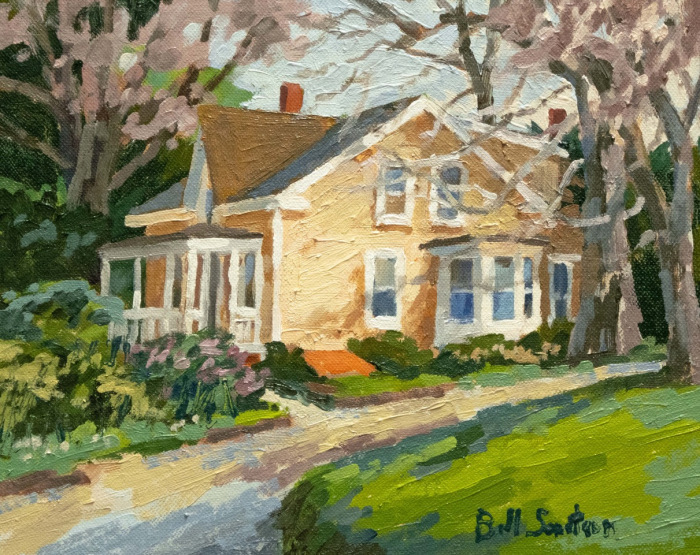 Bill Sonstrom, "Start of Spring", oil, 8x10, $425