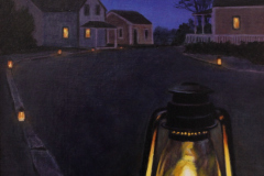 Irene Jeruss, "The Light that Guides", oil, 12x16, $750