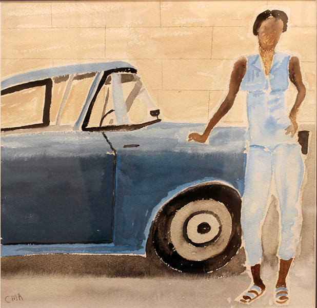 Ayars Constance Blue Lady