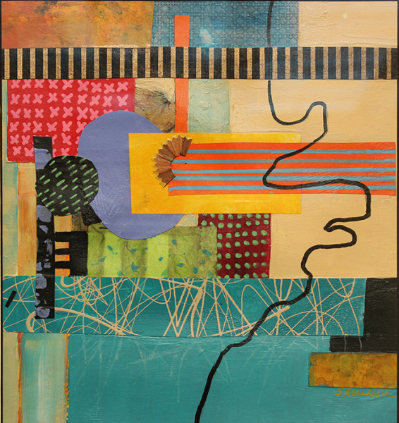 Karakoosh Sandra Fractured Quilt
