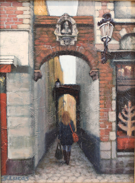 Lucas Sarah Stifler Bruges Archway