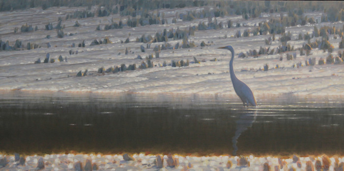 Murtha, Sean , "At the Oyster Bar", Oil, $1,900