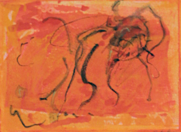 DeBerry, Carol, "Pesky Insect", Monotype, $200