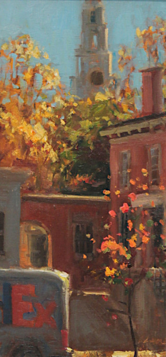 McPhillips, Jonathan , "Autumn Delivery", Oil, $1,200