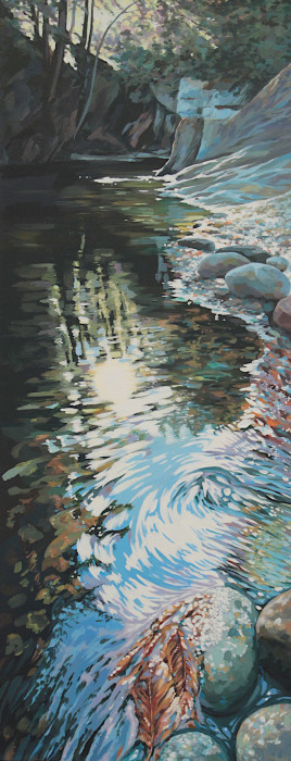 Belyayeva, Dina , "Warren Falls", Acrylic, $900