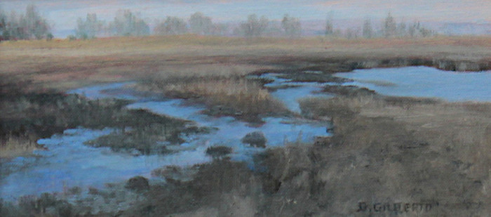 Gilberto, Donna, "Chittenden Marsh", Oil , $550