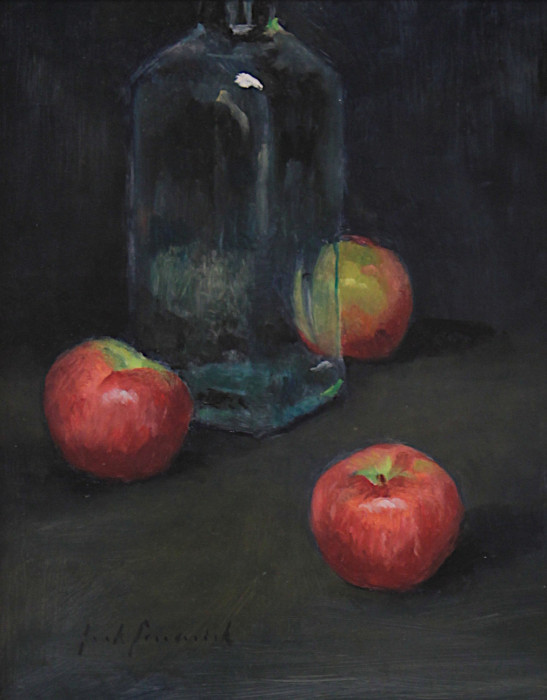 Broderick, Jack, "Apples", Oil, $2,200