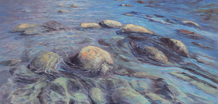 Meyers, Judith , "On the Ebb", Oil, $2,225