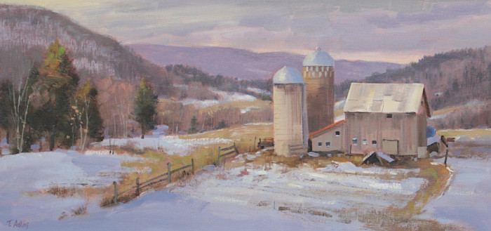 Adkins, Thomas, "Water Silos", Oil, $2,200