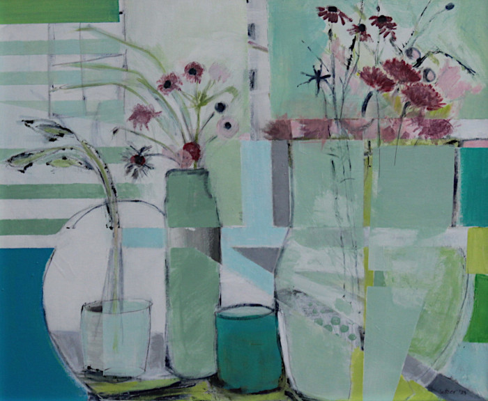 Seltzer, Hillary, "You Can't Rush Spring", Acrylic, $1,100