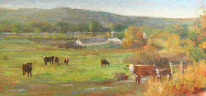 Shane, Shauna, "Spring Hall Farm ", Oil , $950