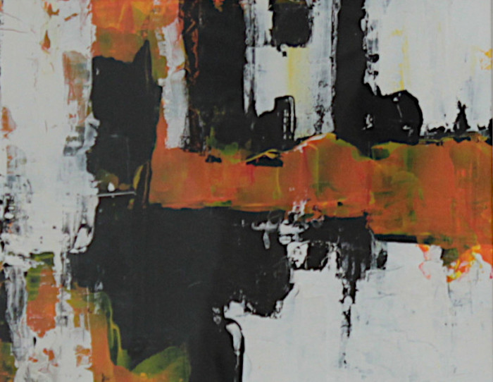 Burdaspar, Jean, "City Rain", Acrylic, $300