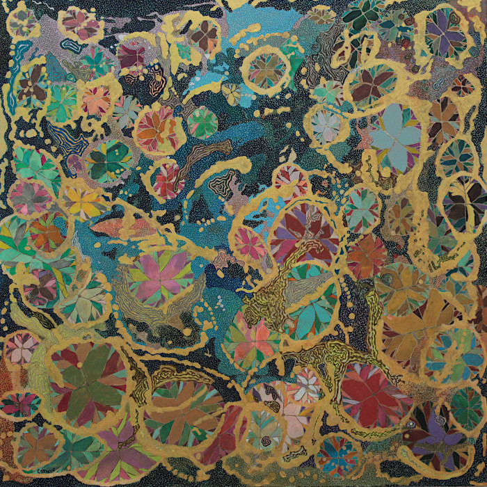 Cotnoir, Rosemary , "The Forest Glows at Night", Acrylic, $3,500