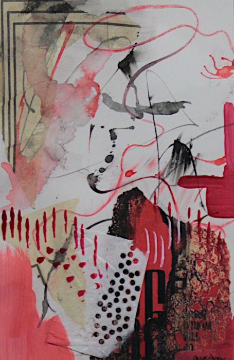 Dunn, Carol, "Rhythm in Red", Mixed, $250