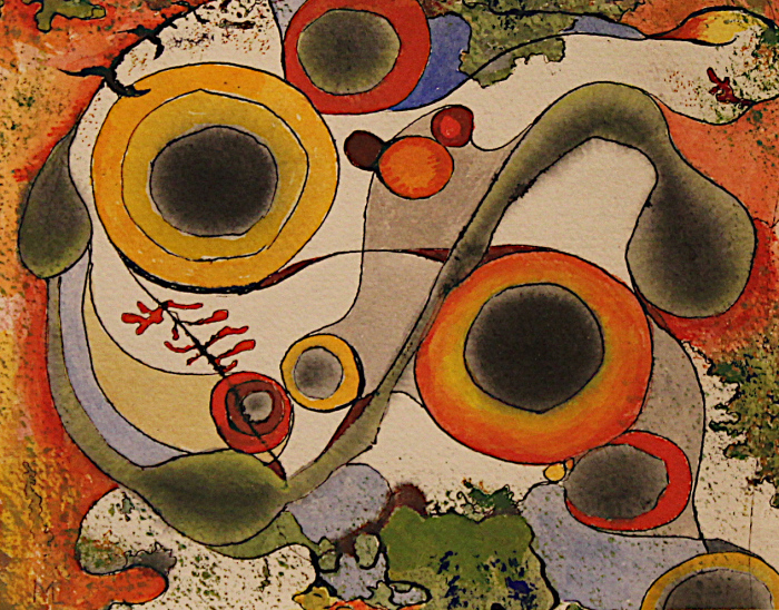 Cochran , Maura M., "Mardi Gras", Ink/Water, $400
