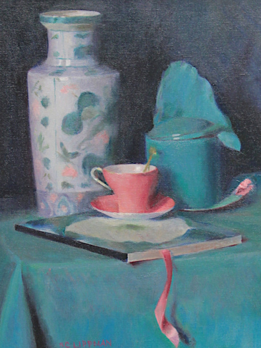 Lippman, Susan, "Goldfish", Oil, $795