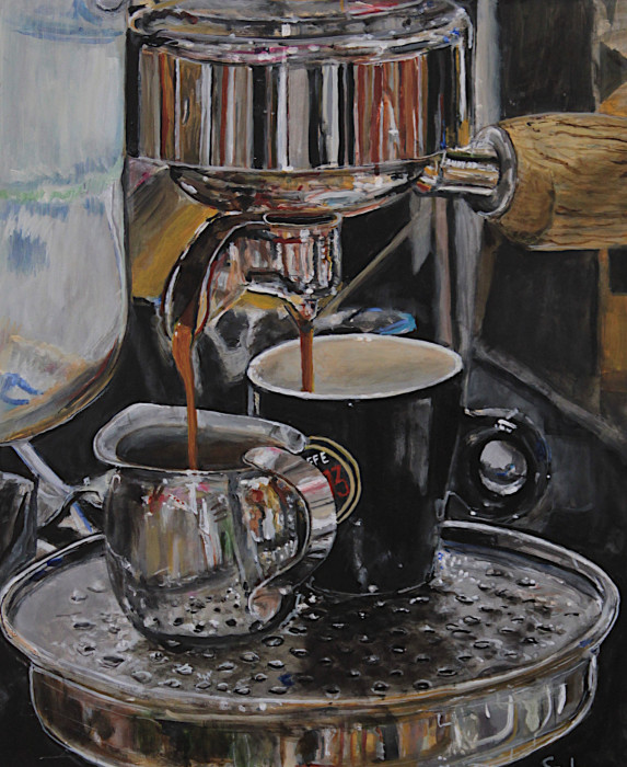 Sachs, Andy, "Perk Up", Acrylic, $2,000