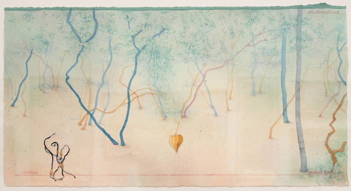 Lynch, Michael, "Mountain Laurel", Watercolor, $600