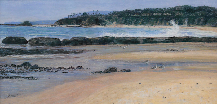 Boisevert DeStefanis, Linda, "Life on the Beach I", Pastel, $1,800