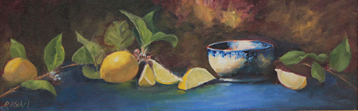 Kahrl, Randie , "Lemon Parade", Oil, $1,400