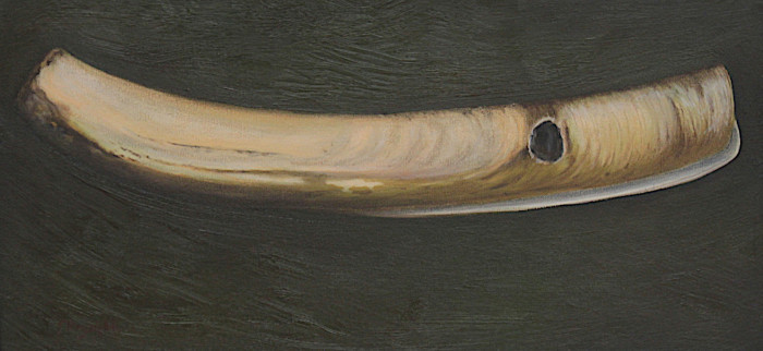 Reynolds, Edith, "The Razor", Oil, $800