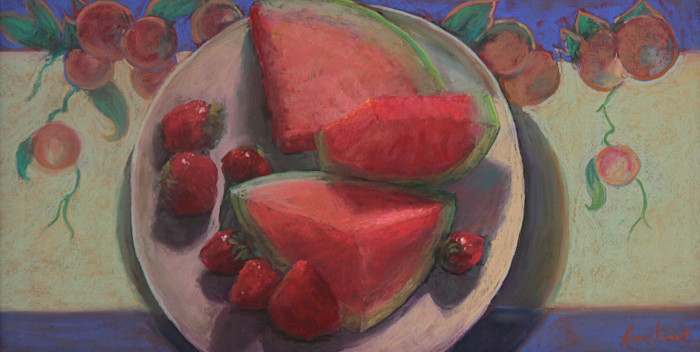 Israel, Karen , "A Taste of Summer", Pastel, $1,350