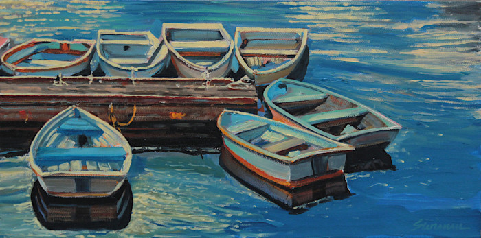 Swimm, Tom , "Dog Day Afternoon", Oil, $1,200