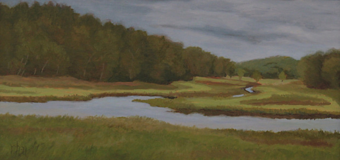 Hammeal-Urban, Robin, "Gray Day Stillness", Oil, $650