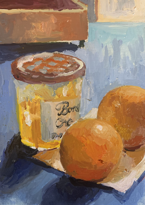 Bilodeau, Virginia Morrissey, "Oranges and Marmalade", Oil , $200