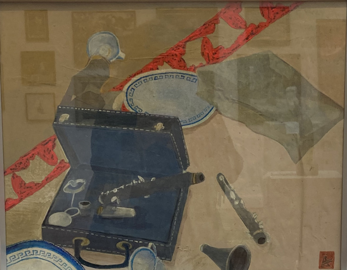 Butcher, Jill Adele, "Lyrical Still Life", Acrylic on Paper, $1,000