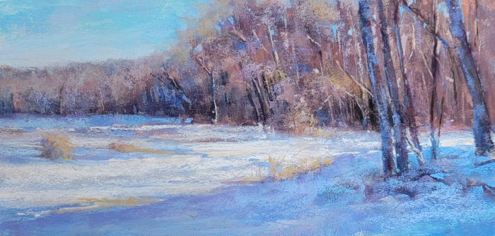 DalPonte, Susanna, "Winter's Sleep", Pastel, $450