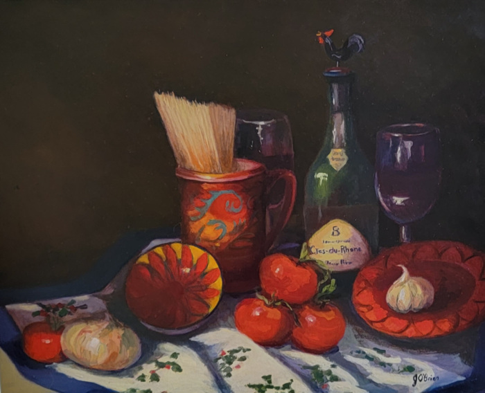 O'Brien , Jeanne, "Ceramica", Oil, $625