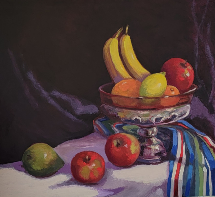 O'Brien, Jeanne, "Fresh and Colorful", Oil, $675